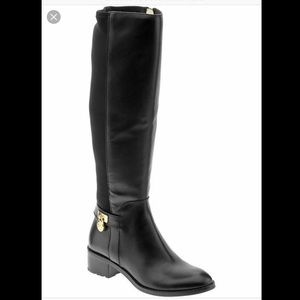 Michael Kors Black Hamilton Boot
